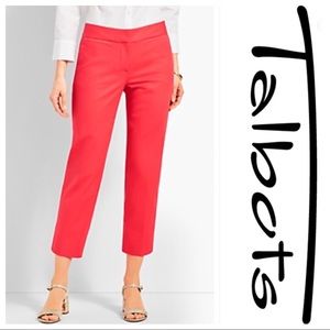Talbots Red Crop Pants 👖
